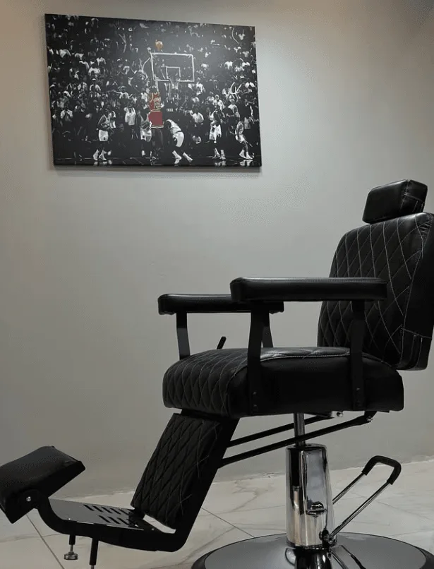 Estação de corte da Barbearia Sparta em Campo Bom - RS